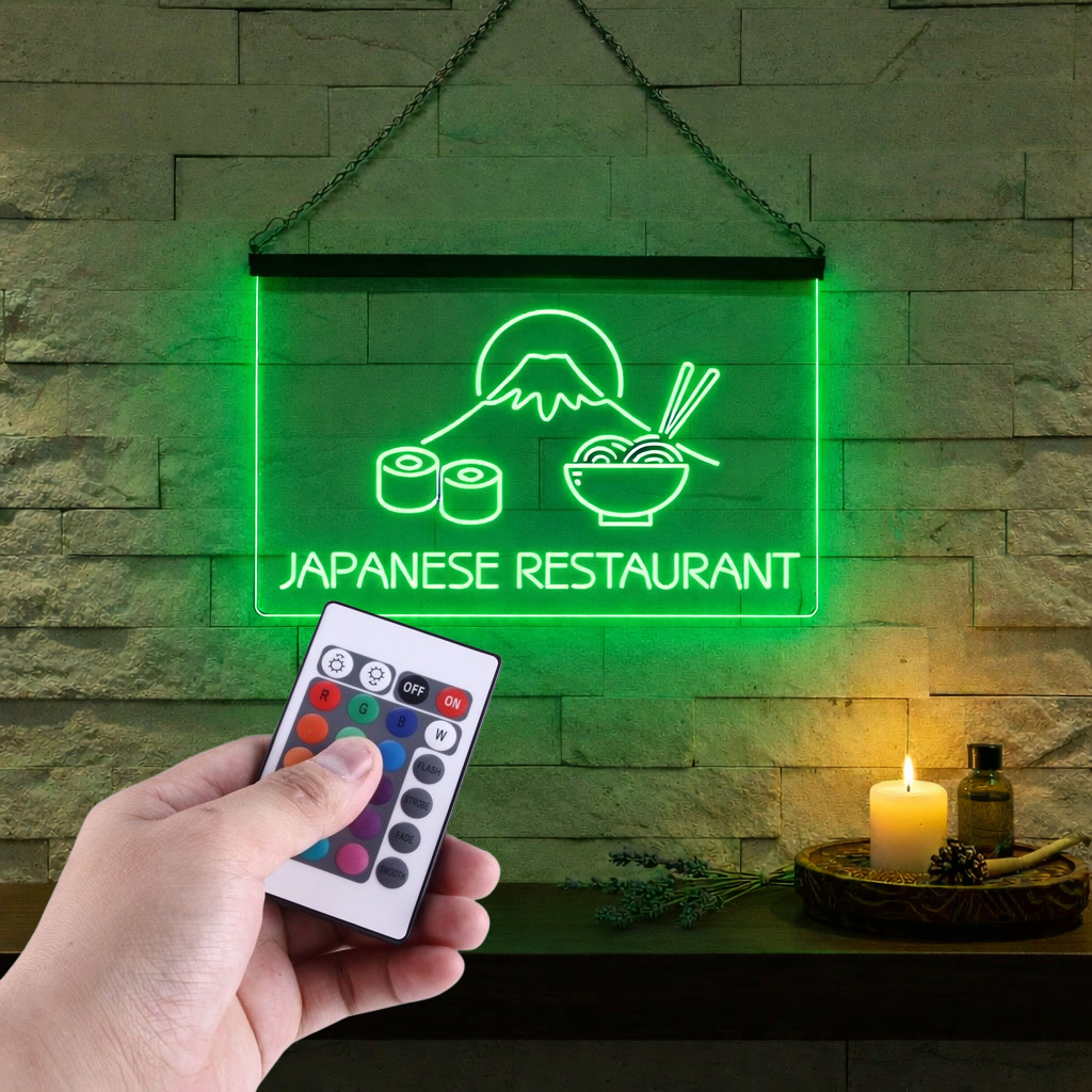 Enseigne Lumineuse Restaurant Japonais