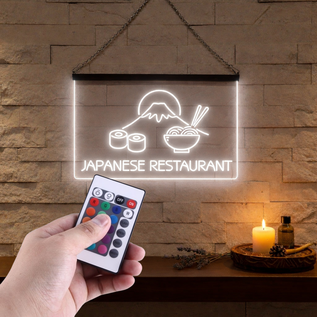 Enseigne Lumineuse Restaurant Japonais