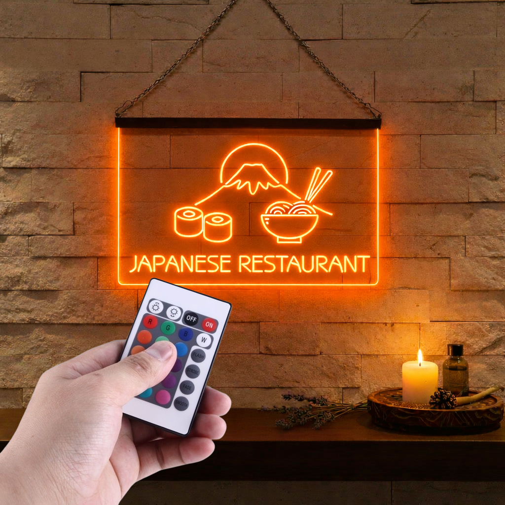Enseigne Lumineuse Restaurant Japonais