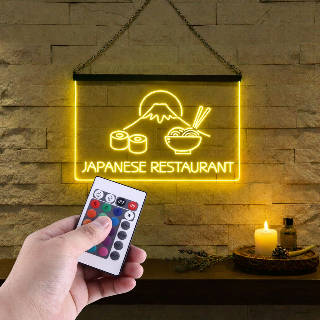 Enseigne Lumineuse Restaurant Japonais