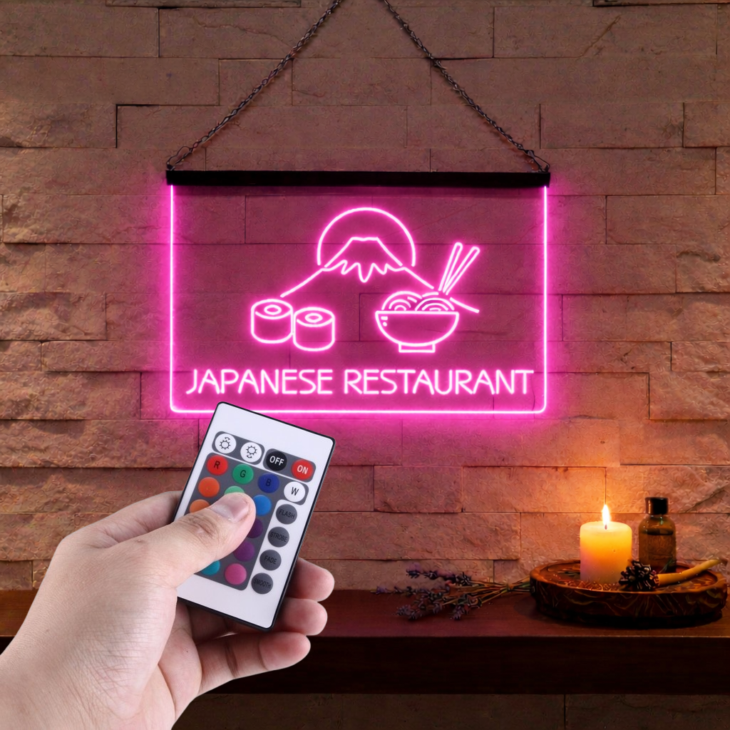 Enseigne Lumineuse Restaurant Japonais