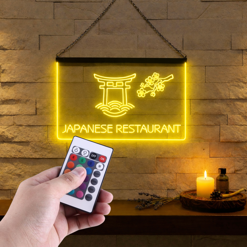 Enseigne Lumineuse Restaurant Japonais