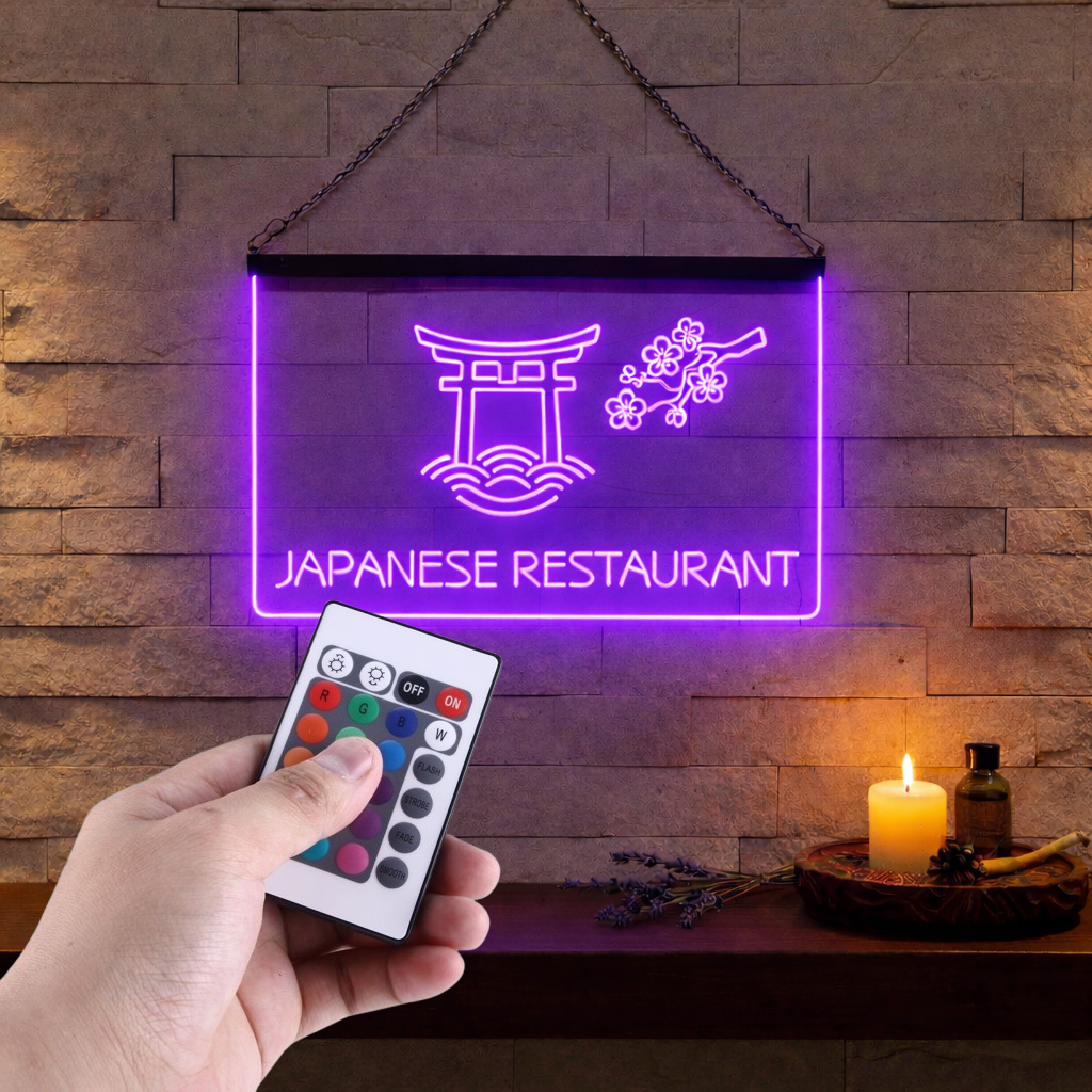 Enseigne Lumineuse Restaurant Japonais