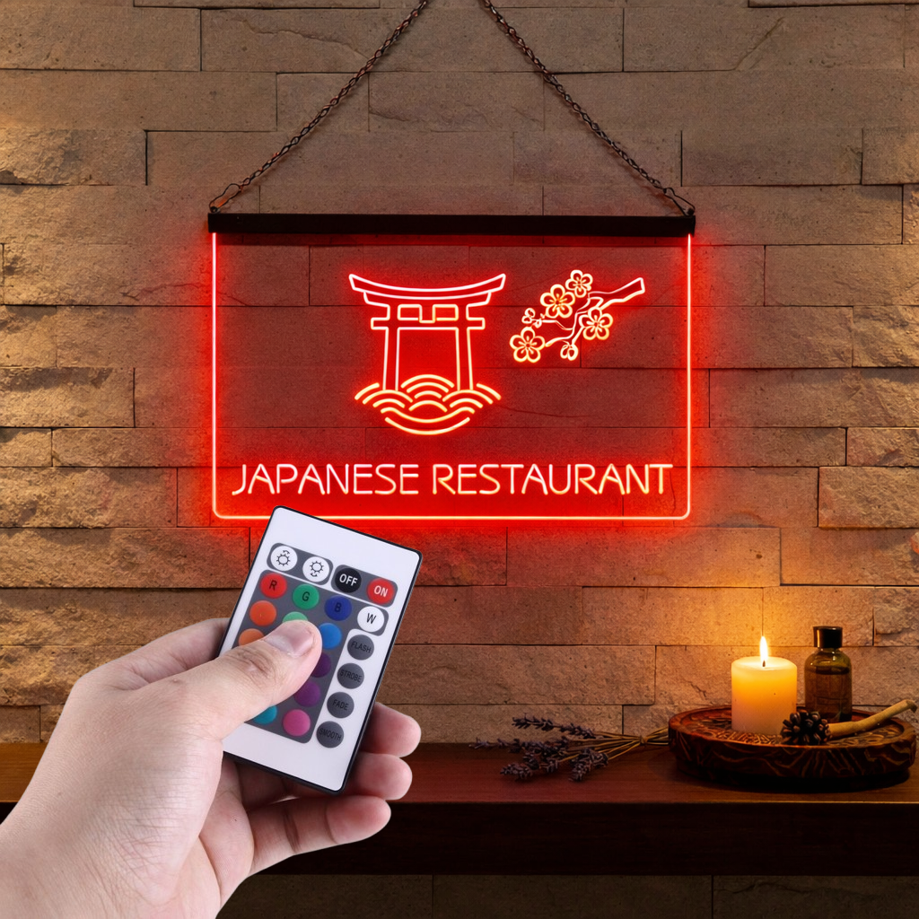 Enseigne Lumineuse Restaurant Japonais