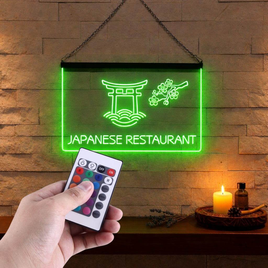 Enseigne Lumineuse Restaurant Japonais