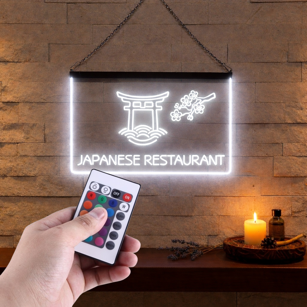 Enseigne Lumineuse Restaurant Japonais