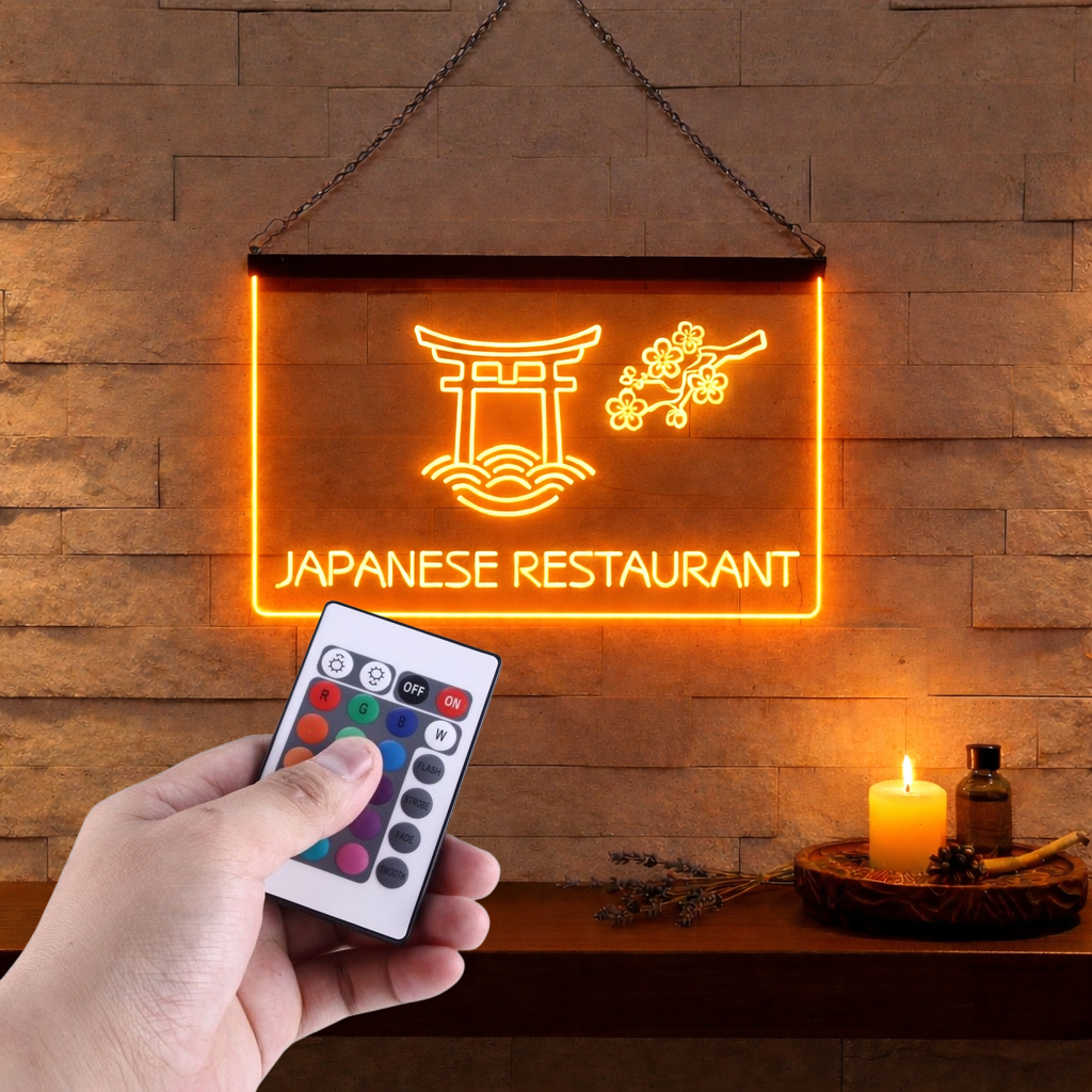 Enseigne Lumineuse Restaurant Japonais