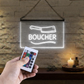 Enseigne Lumineuse Métier Boucher