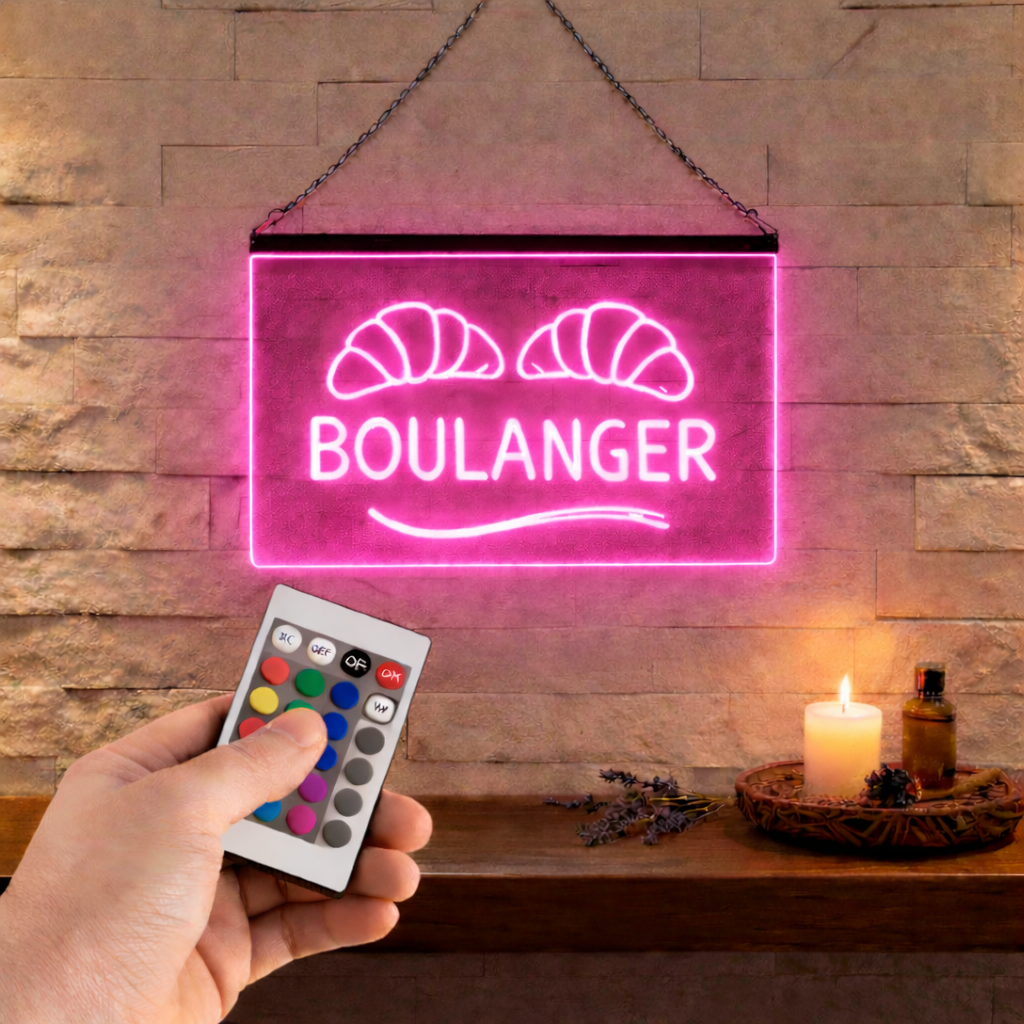 Enseigne Lumineuse Métier Boulanger