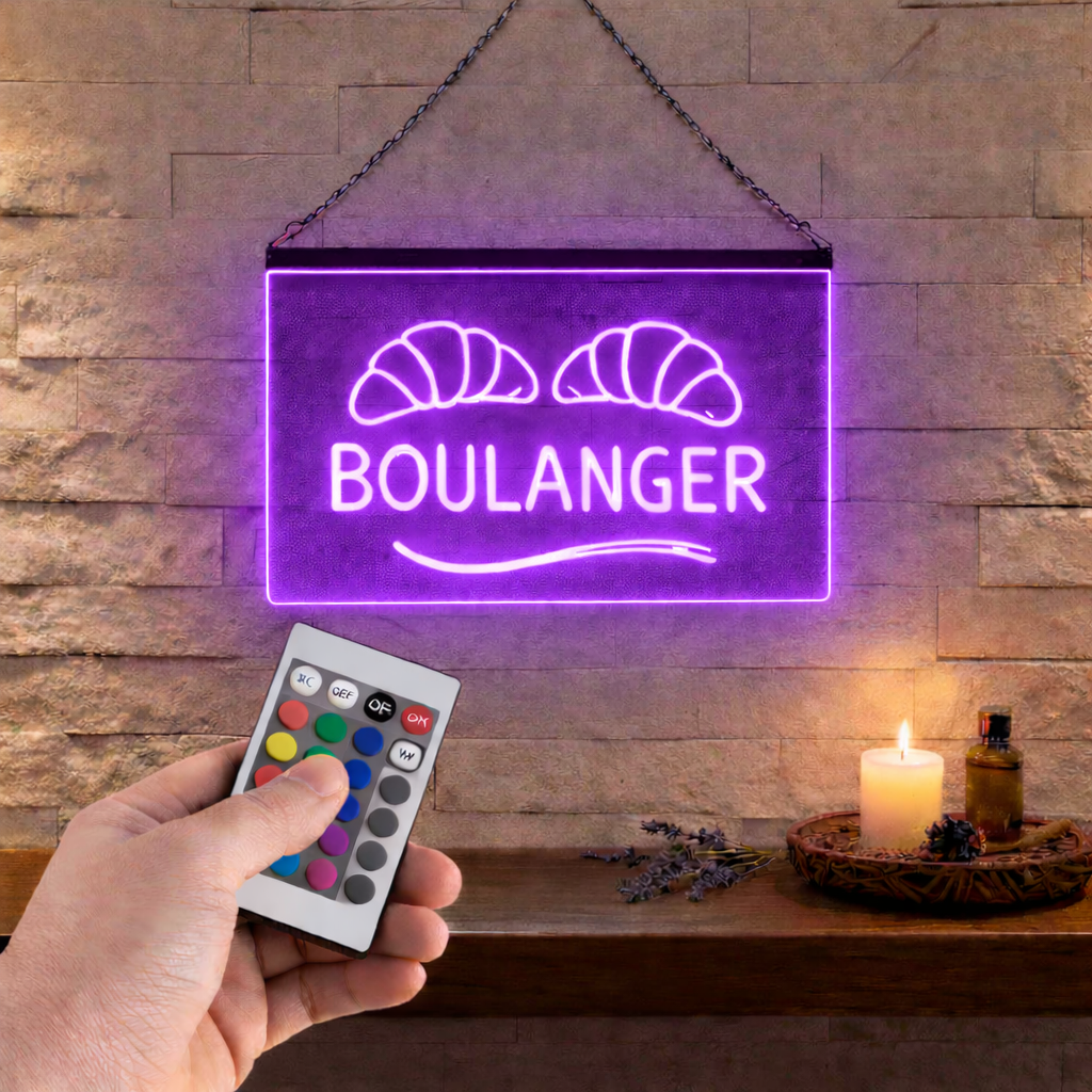 Enseigne Lumineuse Métier Boulanger