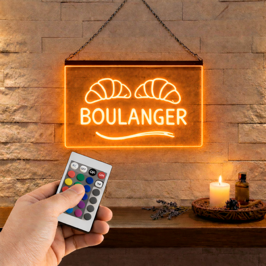 Enseigne Lumineuse Métier Boulanger