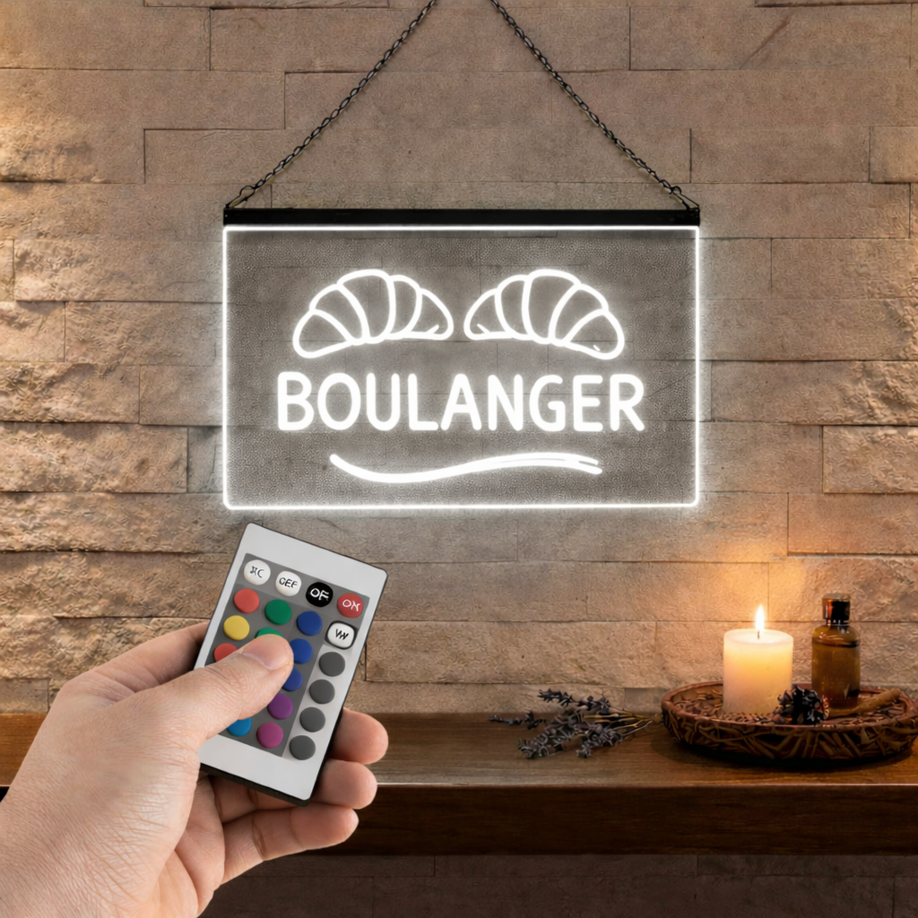 Enseigne Lumineuse Métier Boulanger