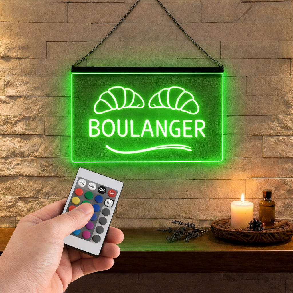 Enseigne Lumineuse Métier Boulanger