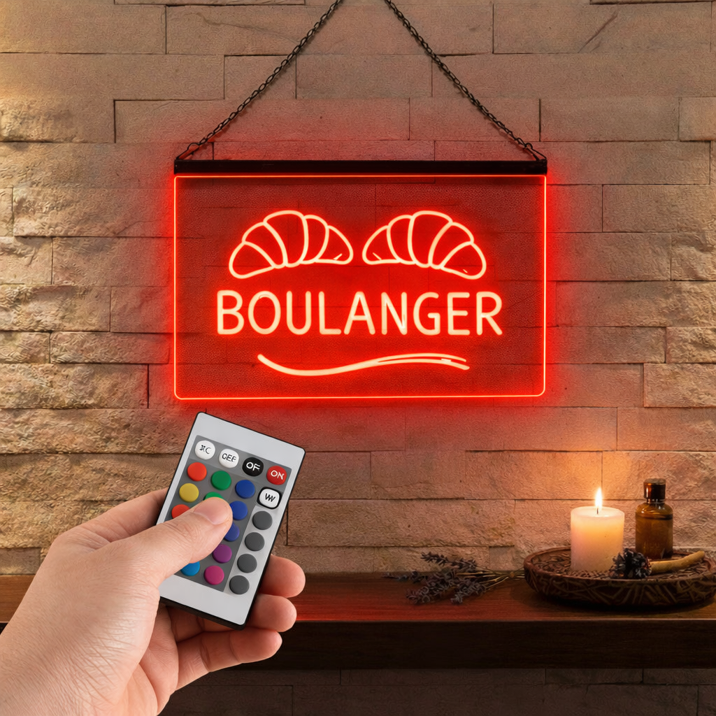 Enseigne Lumineuse Métier Boulanger