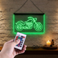 Enseigne Lumineuse Moto Vintage
