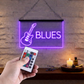 Enseigne Lumineuse Musique Blues
