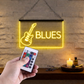 Enseigne Lumineuse Musique Blues