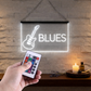 Enseigne Lumineuse Musique Blues