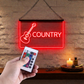 Enseigne Lumineuse Musique Country