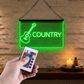 Enseigne Lumineuse Musique Country