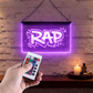 Enseigne Lumineuse Musique Rap
