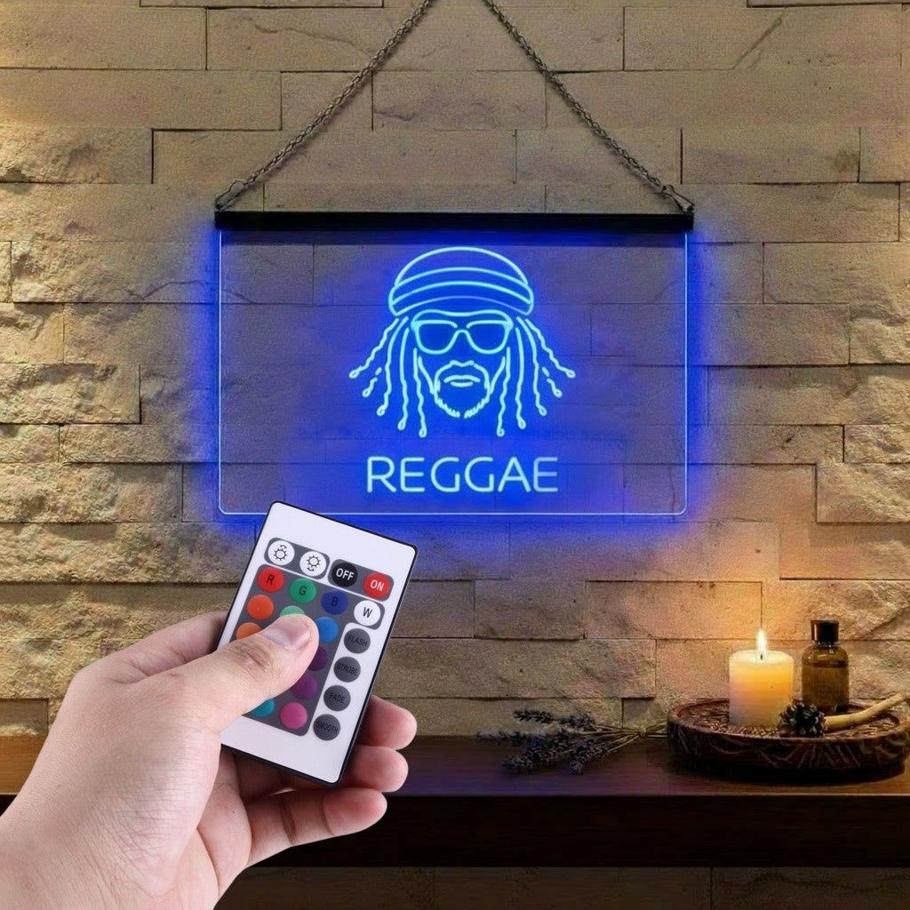 Enseigne Lumineuse Musique Reggae