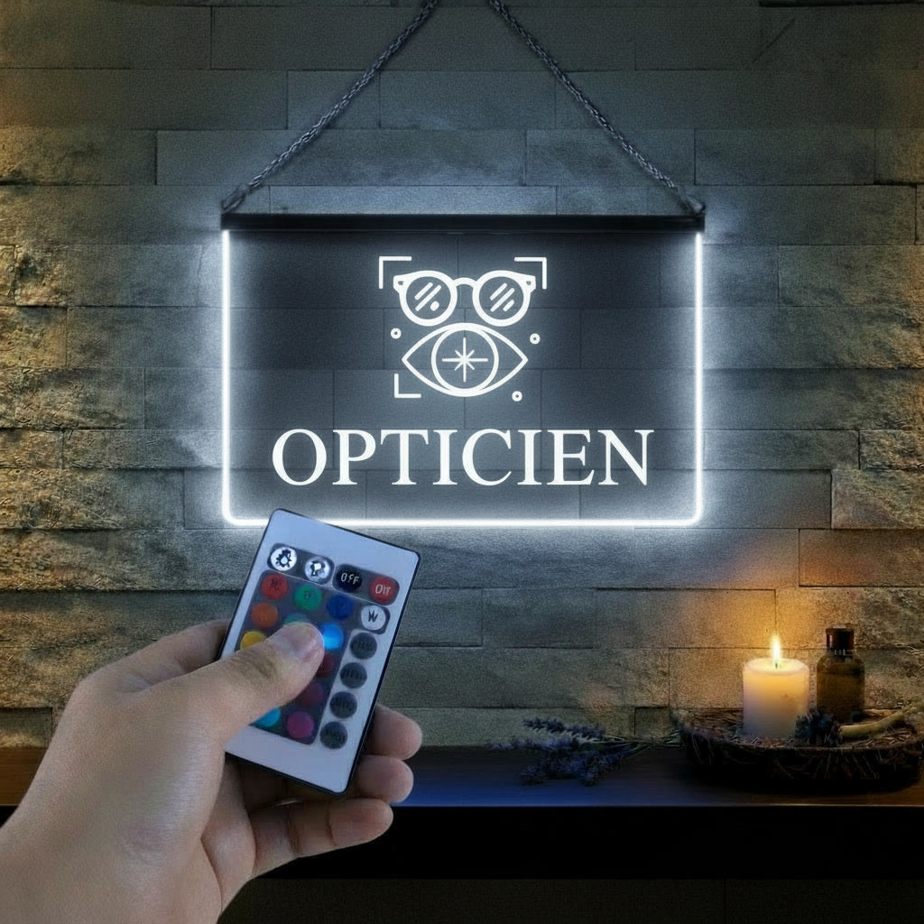 Enseigne Lumineuse Métier Opticien