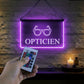 Enseigne Lumineuse Métier Opticien LED