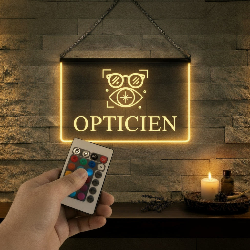 Enseigne Lumineuse Métier Opticien