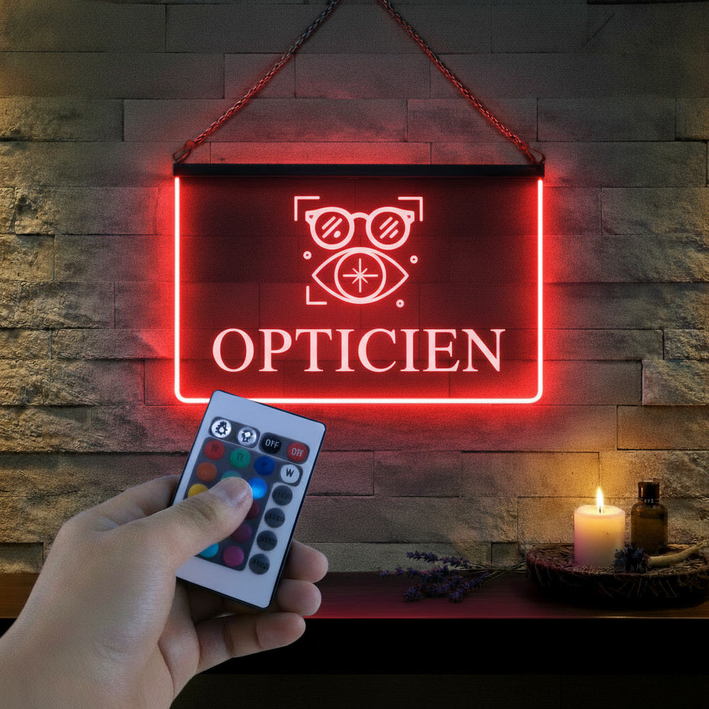 Enseigne Lumineuse Métier Opticien