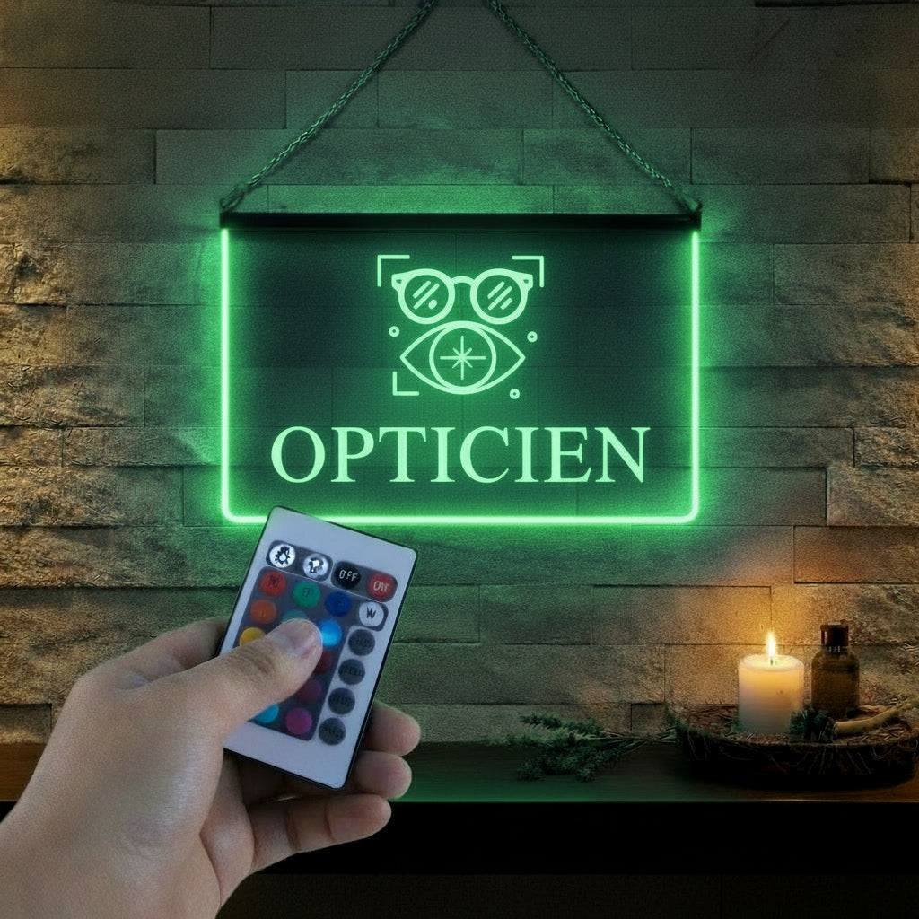 Enseigne Lumineuse Métier Opticien