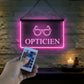 Enseigne Lumineuse Métier Opticien LED