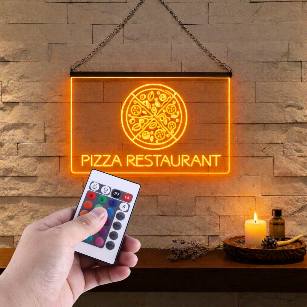 Enseigne Lumineuse Restaurant Pizzeria