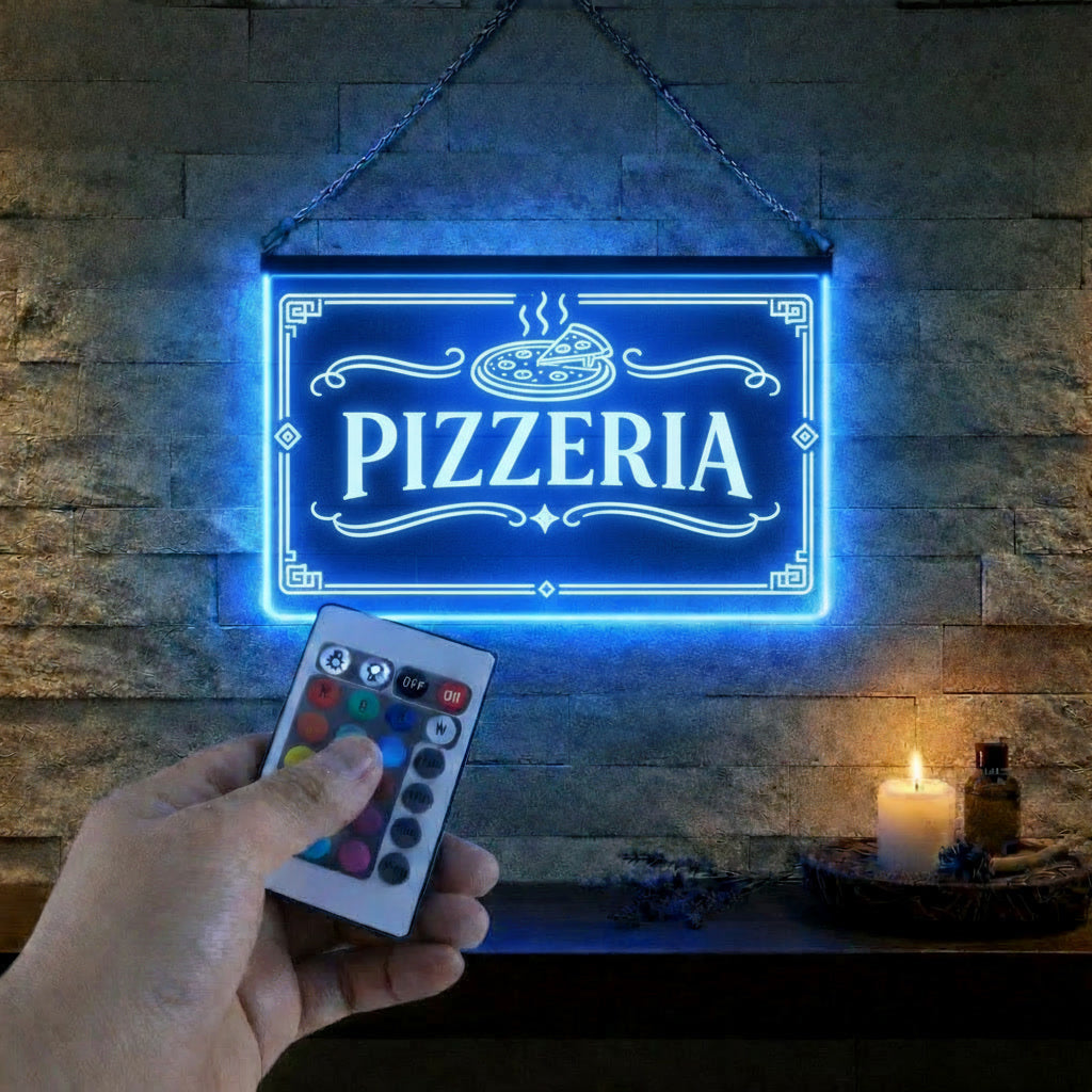 Enseigne Lumineuse LED Restaurant Pizzeria
