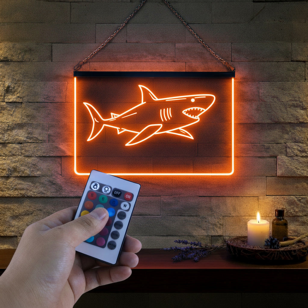Enseigne Lumineuse Requin