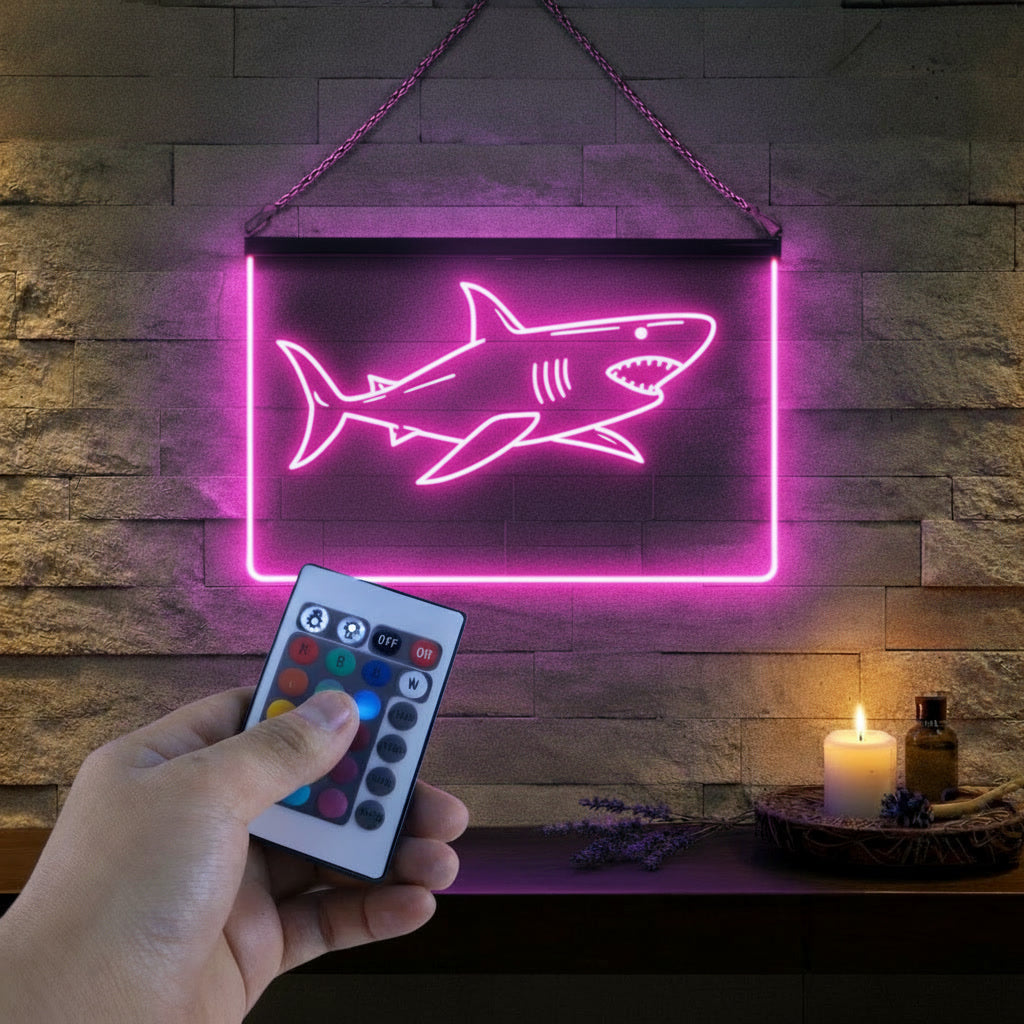 Enseigne Lumineuse Requin