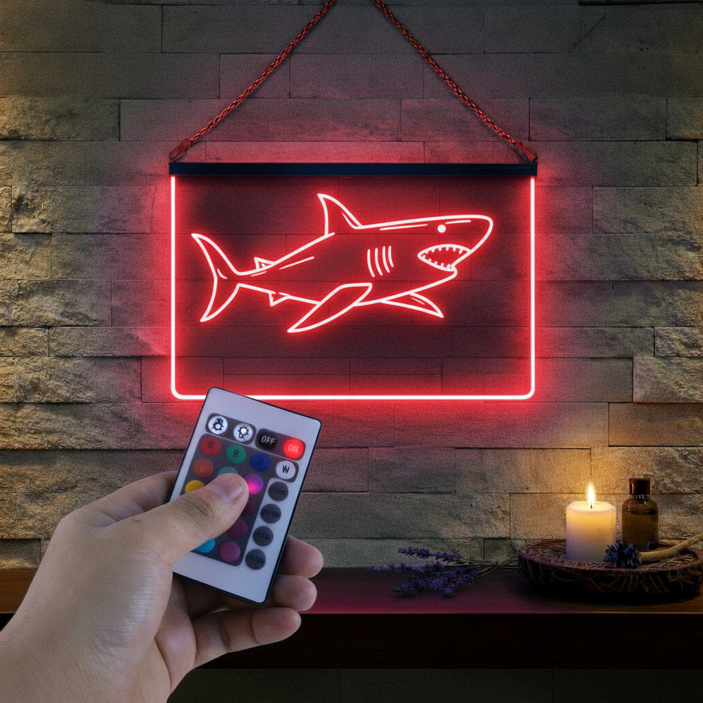 Enseigne Lumineuse Requin