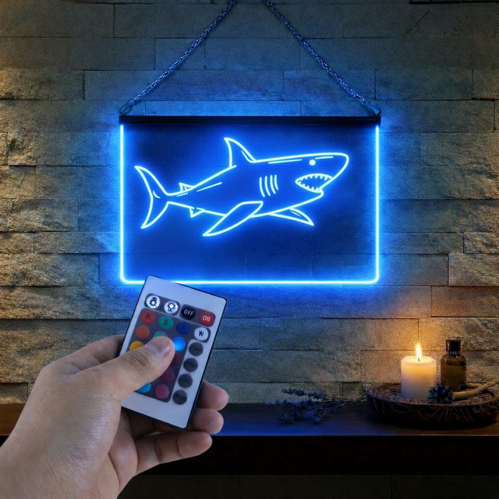 Enseigne Lumineuse Requin
