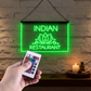 Enseigne Lumineuse Restaurant Indien