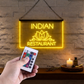 Enseigne Lumineuse Restaurant Indien