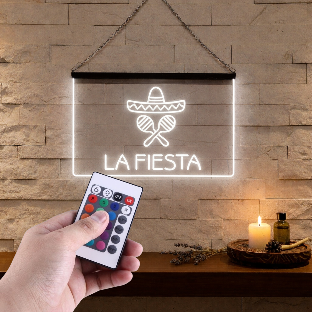 Enseigne Lumineuse Restaurant Mexicain