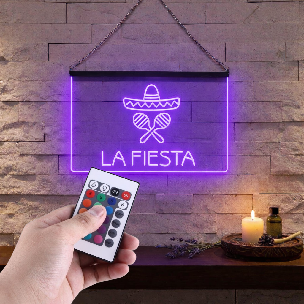 Enseigne Lumineuse Restaurant Mexicain