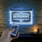 Enseigne Lumineuse LED Restaurant Luxe