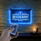 Enseigne Lumineuse LED Restaurant  Néon Lounge