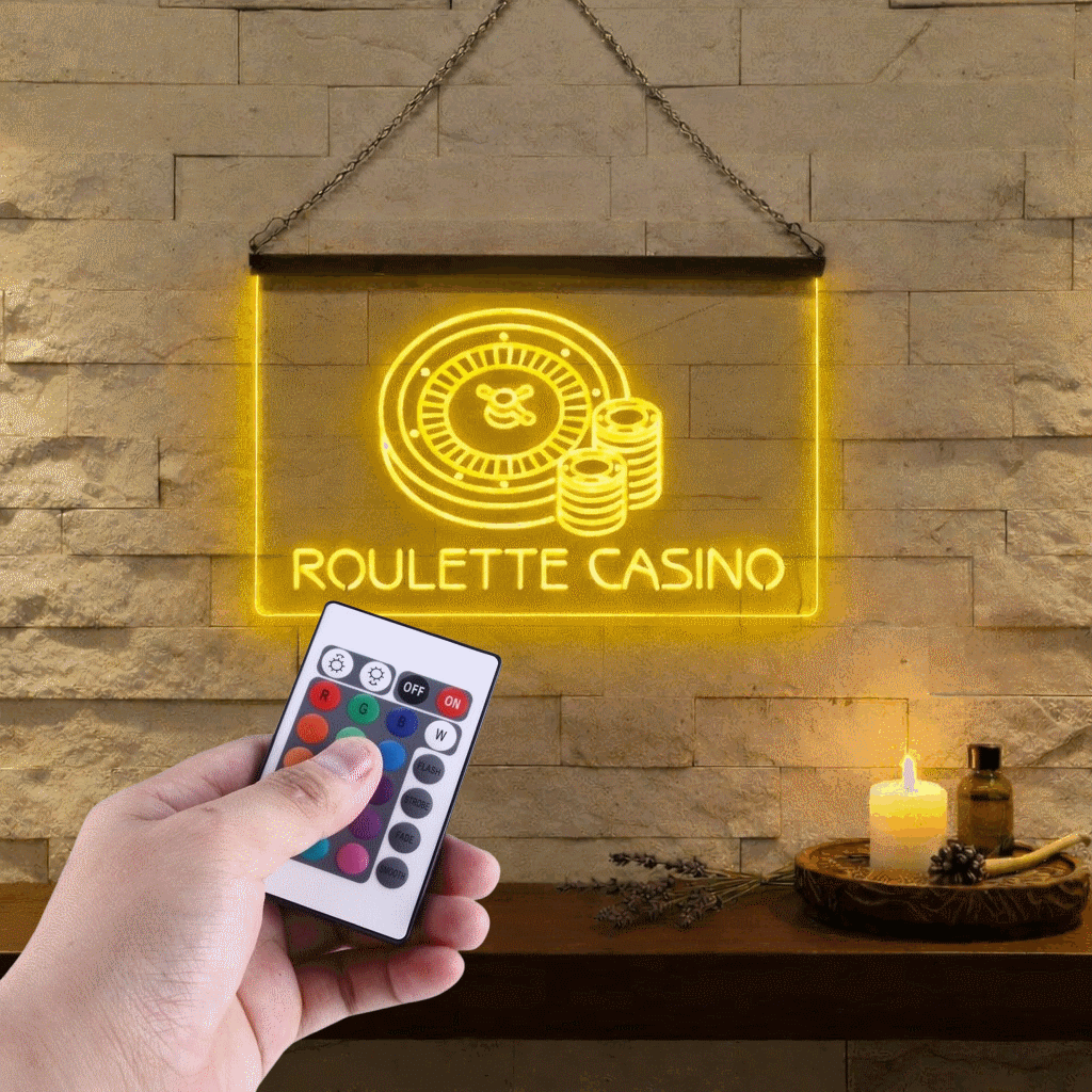 Enseigne Lumineuse Roulette