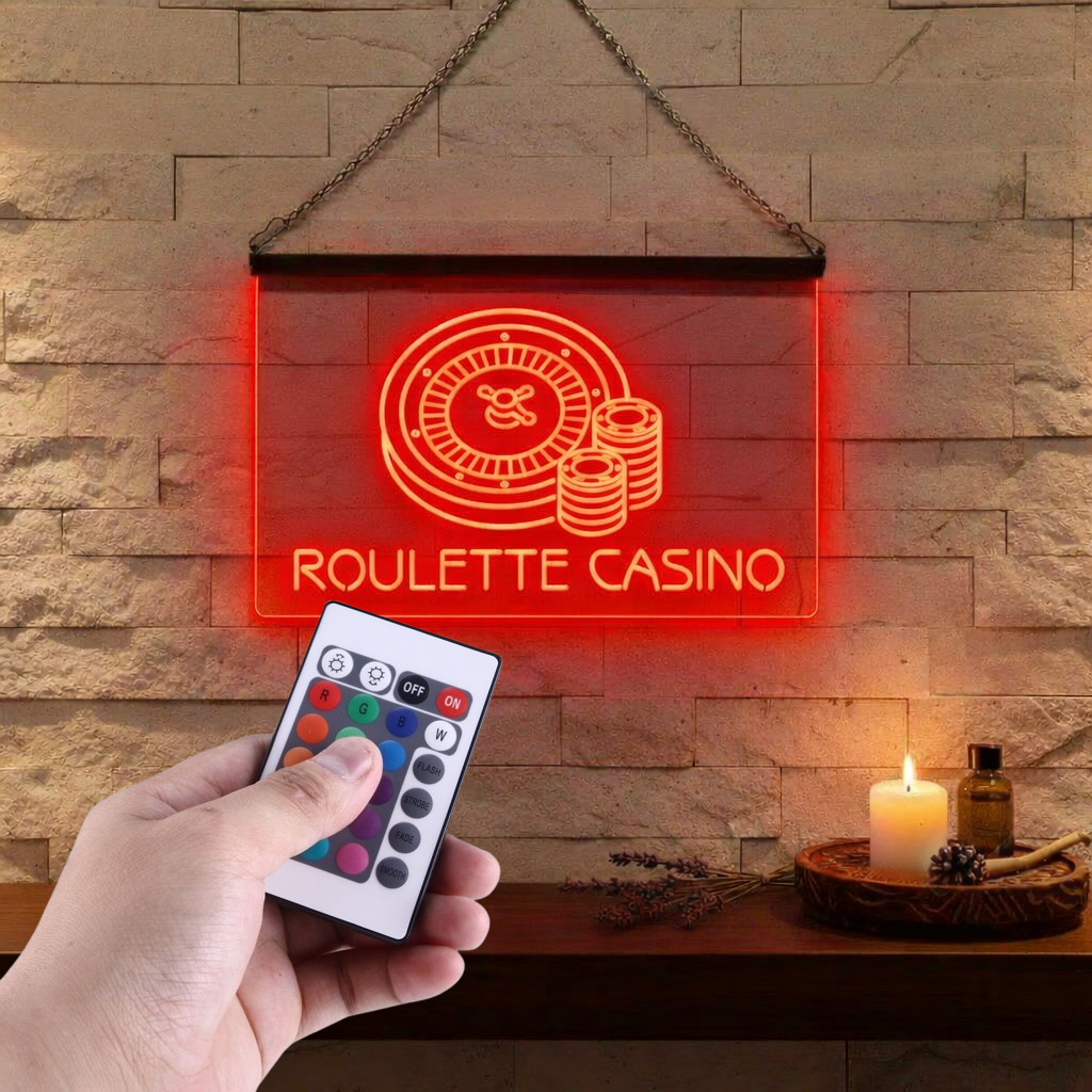 Enseigne Lumineuse Roulette