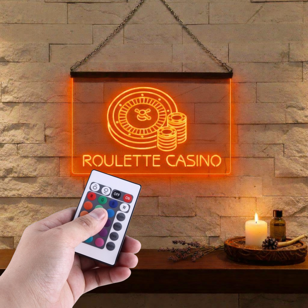 Enseigne Lumineuse Roulette