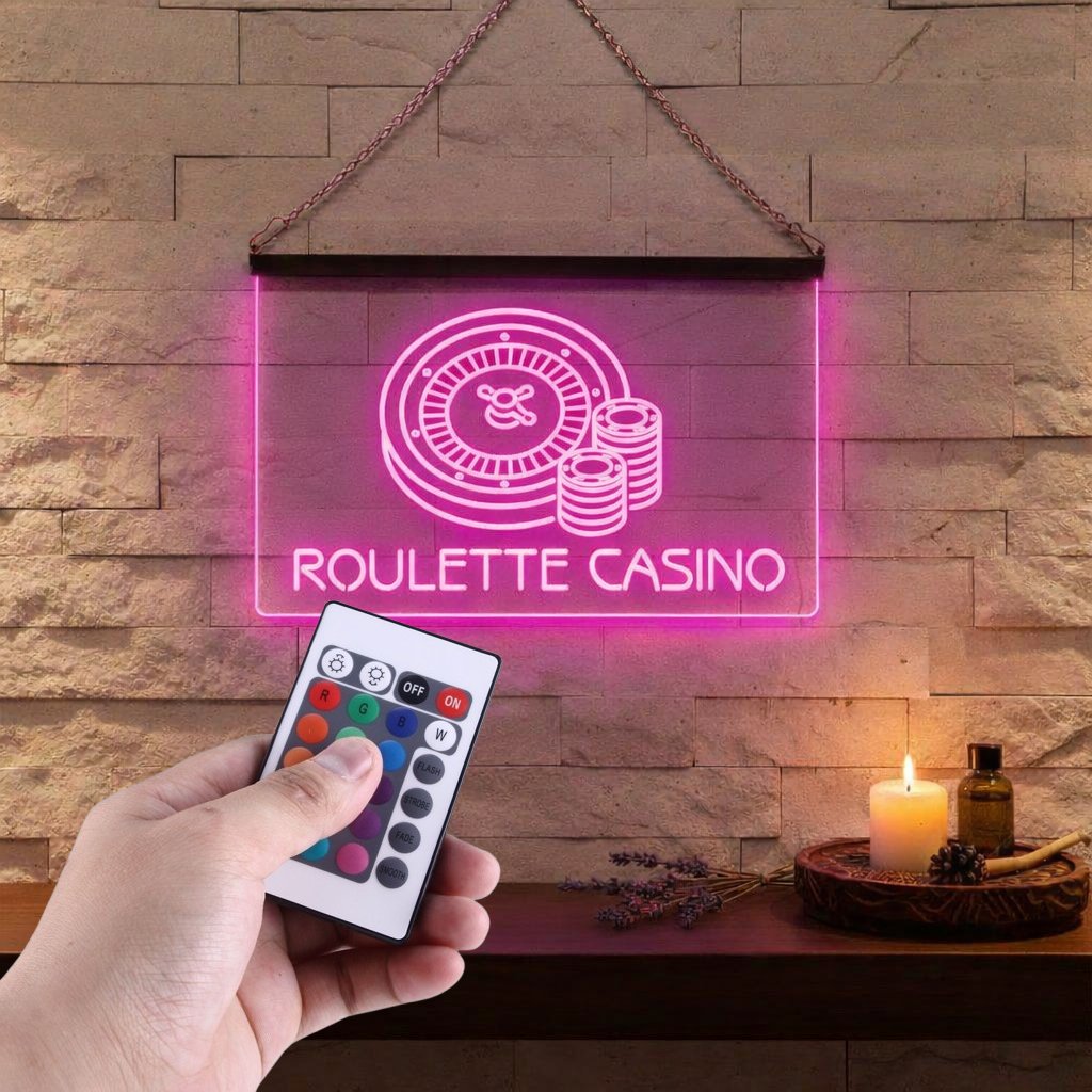 Enseigne Lumineuse Roulette