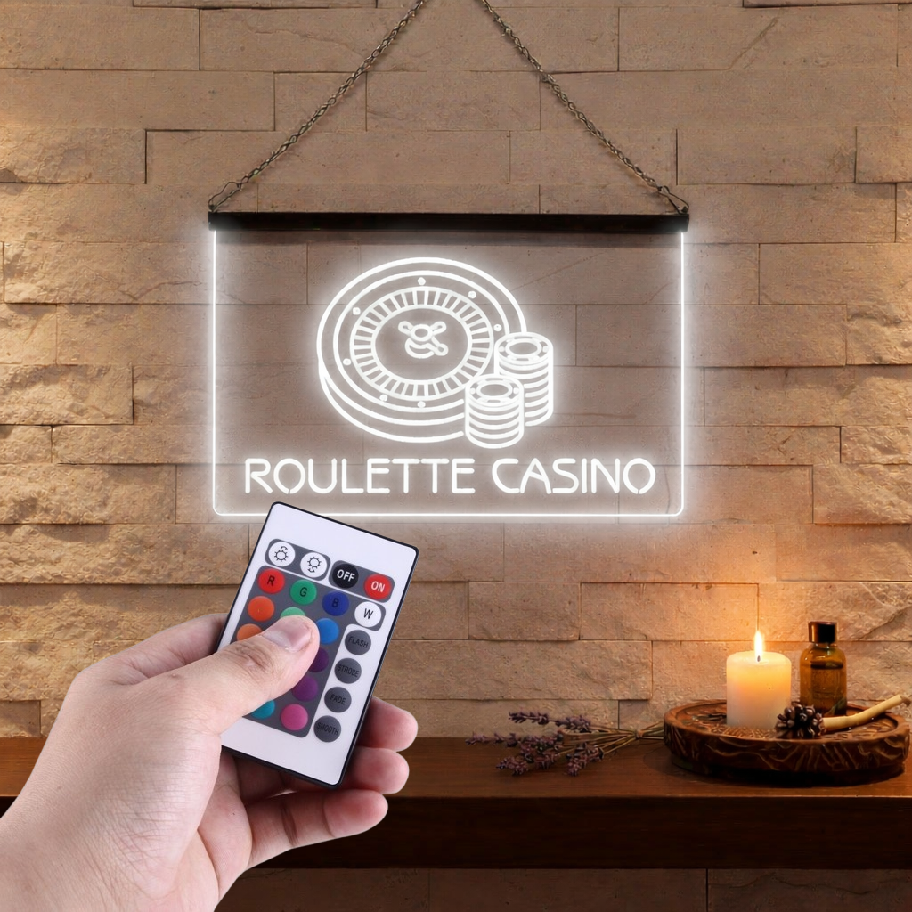 Enseigne Lumineuse Roulette