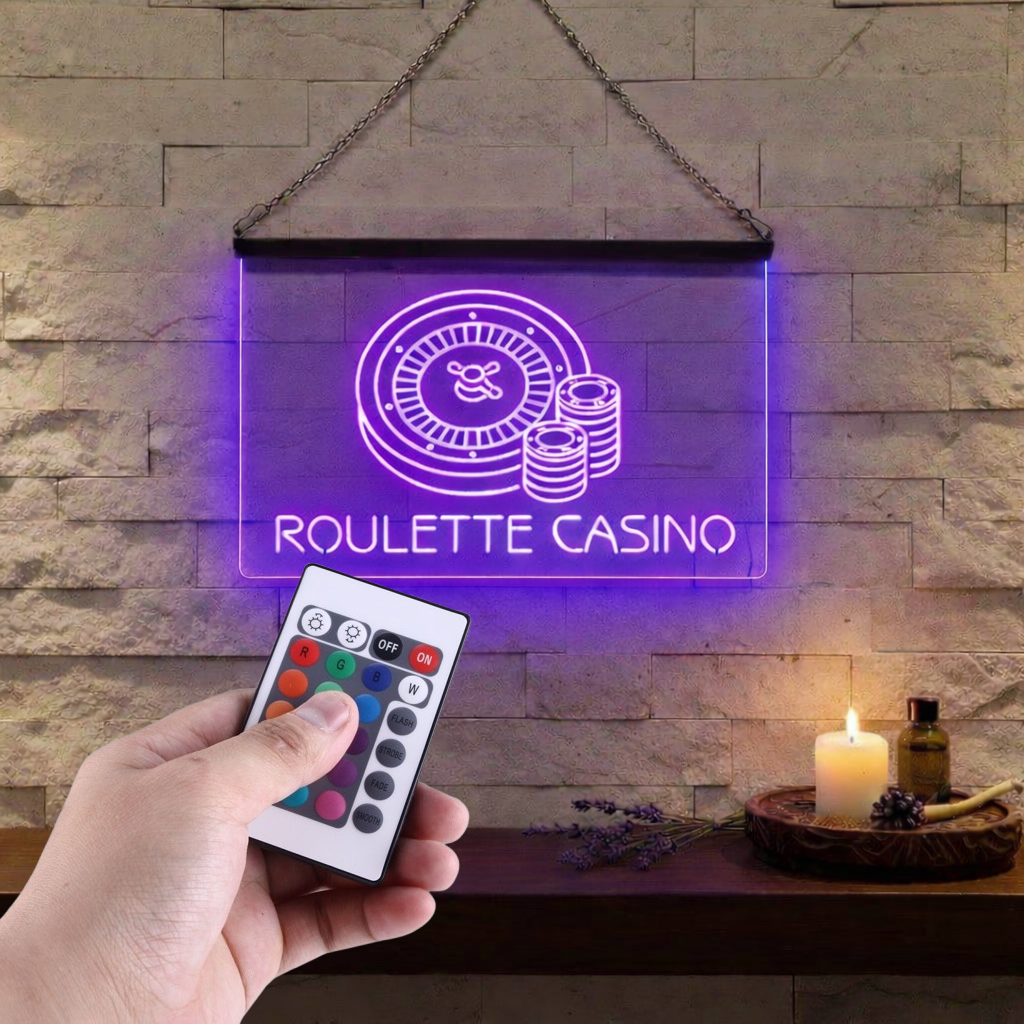 Enseigne Lumineuse Roulette
